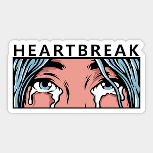 HEART BREAK Sticker